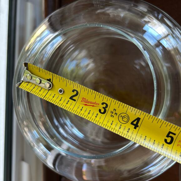 Princess House 4 Piece Etched Glass Stacking Christmas Tree With Original Box - Picture 13 of 14